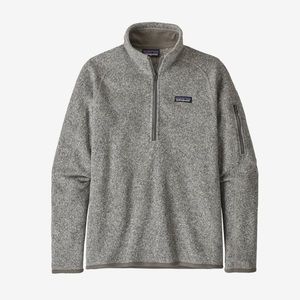 Patagonia quarter zip grey jacket